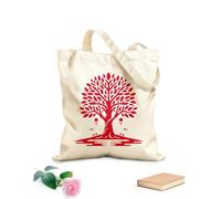 AILOONG Sacs de courses en polyester et coton Logo d'arbre. Ceci est magnifique. C'est un symbole. tissu épais de 340g/m² Réutilisable
