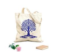 AILOONG Sacs de courses en polyester et coton Logo d'arbre. Ceci est magnifique. C'est un symbole. tissu épais de 340g/m² Réutilisable