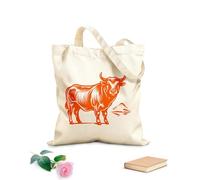 AILOONG Sacs de courses en polyester et coton tissu épais de 340g/m² Guide d'accords mets et vins « Parfaits » Réutilisable