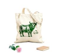 AILOONG Sacs de courses en polyester et coton tissu épais de 340g/m² Guide d'accords mets et vins « Parfaits » Réutilisable