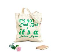 AILOONG Sacs de rangement en polyester et coton tissu épais de 340g/m² ce n'est pas une figure paternelle avec un corps de papa Slogan personnalisable