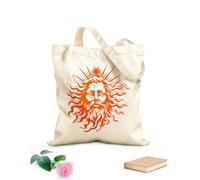 AILOONG Sacs en toile à motifs personnalisables Hélios, dieu du soleil, image de la mythologie grecque tissu épais de 340g/m² S'accorde avec les vêtements