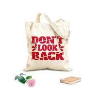 AILOONG Sacs en toile imprimés numériquement ne regarde pas en arrière tissu épais de 340g/m² Utilise comme trousse de maquillage