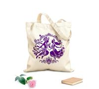 AILOONG Sacs femme en toile de coton tissu épais de 340g/m² Radha Krishna, lien éternel capturé dans l'art Matière douce pour la peau