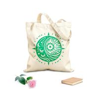 AILOONG Symbole céleste yin yang, croissant de lune étoilé et soleil, empreint d'une énergie mystique rayonnante Cabane à poignée plate tissu épais de 340g/m² Remplace le cartable