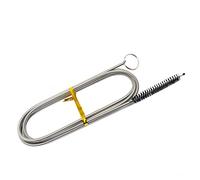 Ailopta Brosse pour Cure-Pipe - Nettoyage Tuyau réfrigérateur,Nettoyage vidange Voiture, Tuyau d'évier Nettoyage, Aquarium, Outil plomberie Cuisine et