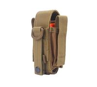 AILOVA Sac de Taille Tactique, 1000D Nylon Sac de Taille Pochette d'Organisateur d'Outils Tactiques pour Randonnée Camping Barbecue (Marron)