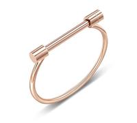 AILUOR Bracelet en acier inoxydable en forme de D - Manille - Fer à cheval - Bracelet tendance pour homme, Eine Grösse, Acier inoxydable, Pas de gemme