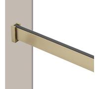 AILZCFX Tringle de penderie en métal brossé, Barre de penderie pour Suspendre des vêtements, Tringle à vêtements pour vestiaire, Tringle à vêtements pour Organisateur de Placard Robuste (doré, 100 c