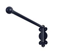 AILZCFX Tringles à Rideaux à Bras pivotant pour Un Mouvement Flexible, Support d'affichage de Rideaux de fenêtre et de Porte Robuste, Installation réglable et Facile pour Chambre à Coucher, Salle de