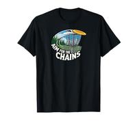Aim for The Chains Disc Golf Player Frisbee Basket T-Shirt