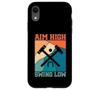 Aim High Swing Croquet Bas Coque pour iPhone XR