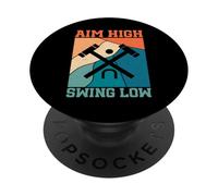 Aim High Swing Croquet Bas PopSockets PopGrip Adhésif