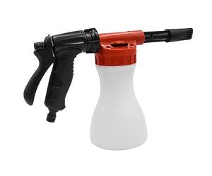 AIM Tools Canon à Mousse pour Lavage de Voiture 900ml Pistolet à Mousse de Neige Ajustable Buse de Pulvérisation pour Lavage de Voitures et Arrosage du Jardin à la Maison