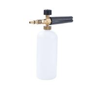 AIM Tools Lance à Mousse de Neige 1L Réglable de Buse Canon à Mousse Compatible avec Nilfisk/Huter/Anlu/Kew/Alto & A&R Nettoyeur Haute Pression Pistolet pour Lavage de Voitures