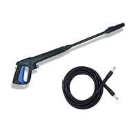 Aim Tools Pistolet de Déclenchement à Connexion Rapide pour Bosch Nettoyeur Haute Pression avec Lance de Pulvérisation et 5m Tuyau de Lavage avec Raccords à Connexion Rapides