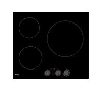 Amica AIM3530 - Table de cuisson à induction - 3 plaques de cuisson - Niche - largeur : 56 cm - profondeur : 49 cm - noir Noir G