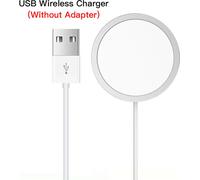Aimant 15w chargeur sans fil support de téléphone Dock rapide Pd connecteur charge blanc