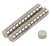 Aimant á Haute Température Samarium Cobalt Pour Les Moteurs, Les Moteurs Électriques, Les Machines Turbo et Les Capteurs - 6mm dia x 3mm D'Épaisseur - 0,7kg de Traction - Pack de 200