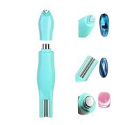 Aimant à ongles 3 en 1 œil de chat, baguette magnétique amovible à double tête avec force magnétique puissante, outil polyvalent pour créer des effets de cœur magique, français et œil de chat 3D