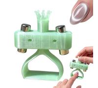 Aimant à ongles anti-shake rotatif à 360 degrés outil de salon | Aimant à ongles en gel adapté pour la manucure quotidienne et la beauté à la maison, au salon, en déplacement