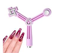 Aimant à Ongles - Bricolage Magnétique Triangulaire Portable | et Outils à Ongles en Gel - Pour Extérieur Maison Appartement Dortoir Salon Voyage Beauté Rendez-vous Débutants Experts