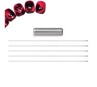 Aimant À Ongles,Clips Magnétiques Effet Œil De Chat Pour Ongles - Outil De Manucure En Cœur Pour Soins Beauté, Salon, Studio & Femmes