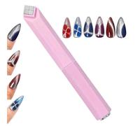 Aimant À Ongles - Outil Compact ABS 11,2 X 1,3 Cm, Vernis À Ongles Magnétique Puissant, Aide À La Conception De Manucure Légère, Outil De Création De Motifs Complexes | Cadeau De Salon À Domicile Pour