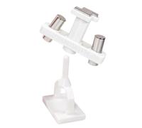 Aimant à ongles rotatif à 360° - Outil détachable pour perles de verre gel | Tête aimantée rotative à 360°, tige magnétique puissante de 8 mm, bloc modulaire amovible, base d'ornière (28 g)