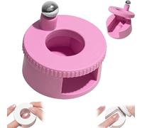 Aimant à ongles rotatif automatique œil de chat, outil de force magnétique uniforme à 360 ° avec ventouse en perles de verre, nail art adapté aux débutants pour des effets œil de chat brillants