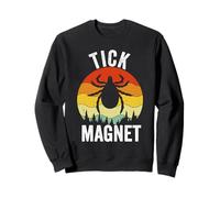 Aimant Anti-tiques rétro pour Camping, randonnée, Insecte Sweatshirt