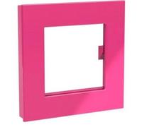 Aimant - Dahle - Mega Magnet Square Xl - Rose - 75 X 75 Mm
