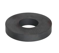 Aimant D'Anneau de Ferrite Y30Bh Pour Les Arts, L'Artisanat, la Fabrication de Modèles, Le Bricolage et Les Passe-Temps - 72mm O.D. x 30mm I.D. x 12mm D'Épaisseur - 6,4kg de Traction