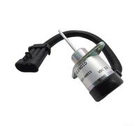 Aimant d'arrêt de carburant 12 V pour Bobcat S185 Électrovanne d'arrêt en métal de rechange 1G925-60011 Valve magnétique d'arrêt moteur pour Skid Steer S185 12 V Aimant d'arrêt compatible avec Bobcat