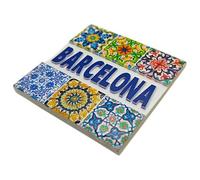 Aimant de Barcelone, Sagrada Familia, Park Guell, souvenirs de voyage, mosaïque Gaudí, musée Dalí, souvenir de Barcelone, art moderniste, cadeau émotionnel, décoration