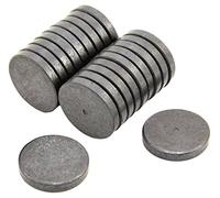 Aimant de Ferrite Y10 Pour Les Arts, L'Artisanat, la Science et Le Bricolage - 30mm dia x 5mm D'Épaisseur - 1,1kg de Traction - Pack de 200