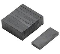 Aimant de Ferrite Y30Bh Pour Les Arts, L'Artisanat, la Fabrication de Modèles - 25mm x 10mm x 3mm D'Épaisseur - 0,44kg - Pack de 200
