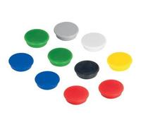 Aimant de fixation, force adhésive : 1500g, blanc,