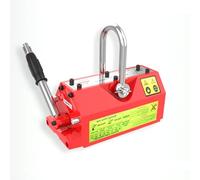 Aimant de levage robuste avec grands mousquetons à anneau en U en acier allié, utilisé dans les grues d'atelier, les palans et les planches(440lb/200kg)