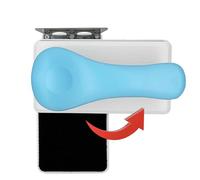 Aimant de nettoyage de réservoir de poisson, nettoyant pour vitres avec aimant d'aquarium, grattoir à algues d'aquarium en verre, grattoirs d'algues en verre d'aquarium, brosse à deter