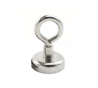 Aimant de pêche, aimant de terre rare en néodyme puissant et très résistant, super enlever les aimants de récupération pour la pêche de récupération, D-25 mm