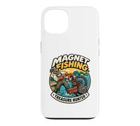 Aimant de pêche au trésor - Cadeau d'aventure en Plein air Coque pour iPhone 13