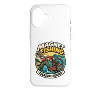Aimant de pêche au trésor - Cadeau d'aventure en Plein air Coque pour iPhone 16