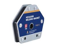 Aimant de positionnement de soudage à angles multiples Positionneur de soudage magnétique hexagonal de soudure 30/45/60/75/90/105° Facile à installer pour les clients