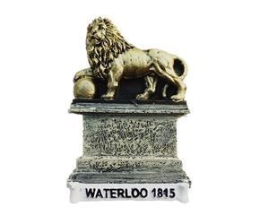 Aimant de réfrigérateur 3D Butte du Lion Waterloo Belgique - Cadeau souvenir touristique
