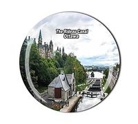 Aimant de réfrigérateur 3D Canada Ottawa - Souvenir de voyage - Cadeau de décoration pour la maison ou la cuisine