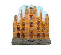 Aimant de réfrigérateur 3D en forme de cathédrale de Milan - Cadeau souvenir de voyage - Décoration de maison et de cuisine