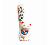 Aimant de réfrigérateur 3D en forme de chat porte-bonheur du Japon - Cadeau souvenir de voyage, maison, cuisine, réfrigérateur - Décoration magnétique