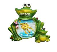 Aimant de réfrigérateur 3D en forme de grenouille avec inscription « Mother and Child » - Décoration de maison et de cuisine - Cadeau souvenir de voyage