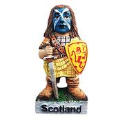 Aimant de réfrigérateur 3D en forme d'Écosse Grande-Bretagne - Cadeau souvenir pour la maison, la cuisine ou le réfrigérateur - Collection artisanale